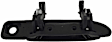 90718 Front, Driver Side Black Exterior Door Handle, Without Key Hole, Help Series