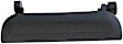 90728 Rear, Driver Side Textured Black Exterior Door Handle, Without Key Hole, Help Series