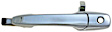 90758 Front, Driver Side Chrome Exterior Door Handle, Without Key Hole, Help Series