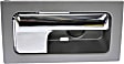 90825 Front Or Rear, Passenger Side Chrome lever Interior Door Handle, Crew Cab Pickup, Help Series