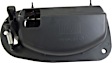 90849 Rear, Passenger Side Black Interior Door Handle, Without Door Lock Button, Extended Cab Pickup, Help Series