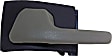 90873 Front Or Rear, Driver Side Beige Interior Door Handle, Without Door Lock Button, Help Series
