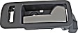 90896 Front, Passenger Side Silver lever Interior Door Handle, Help Series