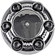 2010 Chevrolet Express 1500 - Wheel Center Cap, Chrome, Plastic, Exc. Painted; w/6 Bolt Pattern; w/RPO Code NX7 (17 x 7.5 Steel Wheel), Sold Individually, OE Solutions Series