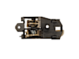 91005 Front Or Rear, Passenger Side Tan Interior Door Handle, With Door Lock Button, Help Series