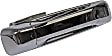 91010 Chrome Exterior Door Handle, Without Key Hole, Help Series