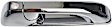 91011 Front, Passenger Side Chrome Exterior Door Handle, With Key Hole, Help Series