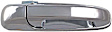 91018 Front, Passenger Side Chrome Exterior Door Handle, Without Key Hole, Help Series