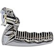 91024 Chrome Interior Door Handle, Without Door Lock Button, Help Series