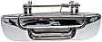 91025 Help Series Tailgate Handle, Chrome Plastic