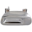 91086 Help Series Tailgate Handle, Chrome Plastic