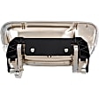 91086 Help Series Tailgate Handle, Chrome Plastic