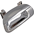 91086 Help Series Tailgate Handle, Chrome Plastic