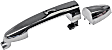 91096 Front, Passenger Side, or Rear, Driver or Passenger Side Chrome Exterior Door Handle, Without Key Hole, Help Series
