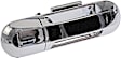 91106 Front, Passenger Side Chrome Exterior Door Handle, Without Key Hole, Help Series