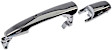 91115 Front, Passenger Side, or Rear, Driver or Passenger Side Chrome Exterior Door Handle, Without Key Hole, Help Series