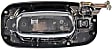 91131 Rear, Passenger Side Chrome Exterior Door Handle, Without Key Hole, Help Series