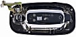 91132 Rear, Driver Side Chrome Exterior Door Handle, Without Key Hole, Help Series
