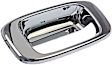 91134 Help Series Tailgate Handle Bezel, Chrome Plastic