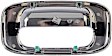 91134 Help Series Tailgate Handle Bezel, Chrome Plastic