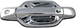 91159 Front, Passenger Side Chrome Exterior Door Handle, Without Key Hole, Help Series
