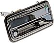 91174 Front, Passenger Side Chrome Exterior Door Handle, With Key Hole, Help Series