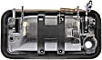 91182 Help Series Tailgate Handle, Chrome Plastic