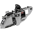 91183 Front Or Rear, Passenger Side Chrome Interior Door Handle, With Door Lock Button, Help Series