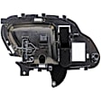 91183 Front Or Rear, Passenger Side Chrome Interior Door Handle, With Door Lock Button, Help Series