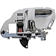 91183 Front Or Rear, Passenger Side Chrome Interior Door Handle, With Door Lock Button, Help Series
