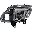 91184 Front Or Rear, Driver Side Chrome Interior Door Handle, With Door Lock Button, Help Series