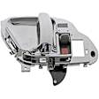 91184 Front Or Rear, Driver Side Chrome Interior Door Handle, With Door Lock Button, Help Series