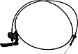 912-001 OE Solutions Series Hood Cable - Direct Fit, Sold individually