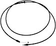 912-031 OE Solutions Series Hood Cable - Direct Fit, Sold individually