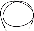 912-044 OE Solutions Series Hood Cable - Direct Fit, Sold Individually