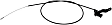 912-057 OE Solutions Series Hood Cable - Direct Fit, Sold individually