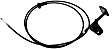 912-104 OE Solutions Series Hood Cable - Direct Fit, Sold individually