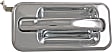 91210 Front, Passenger Side Chrome Exterior Door Handle, Without Key Hole, Help Series