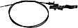 912-177 OE Solutions Series Hood Cable - Direct Fit, Sold individually