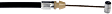 912-213 OE Solutions Series Hood Cable - Direct Fit, Sold individually