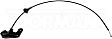912-223 OE Solutions Series Hood Cable - Direct Fit, Sold individually