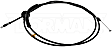 912-407 OE Solutions Series Hood Cable - Direct Fit, Sold individually