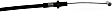 912-407 OE Solutions Series Hood Cable - Direct Fit, Sold individually