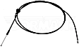 912-410 OE Solutions Series Hood Cable - Direct Fit, Sold individually