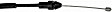 912-442 OE Solutions Series Hood Cable - Direct Fit, Sold individually