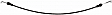 912-601 Front, Driver Side Door Latch Cable