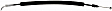912-605 Front, Driver or Passenger Side Door Latch Cable, OE Solutions Series