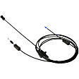 912-615 Fuel Door Release Cable - Direct Fit