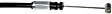 912-630 Rear, Driver or Passenger Side Door Latch Cable, OE Solutions Series