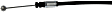 912-630 Rear, Driver or Passenger Side Door Latch Cable, OE Solutions Series
